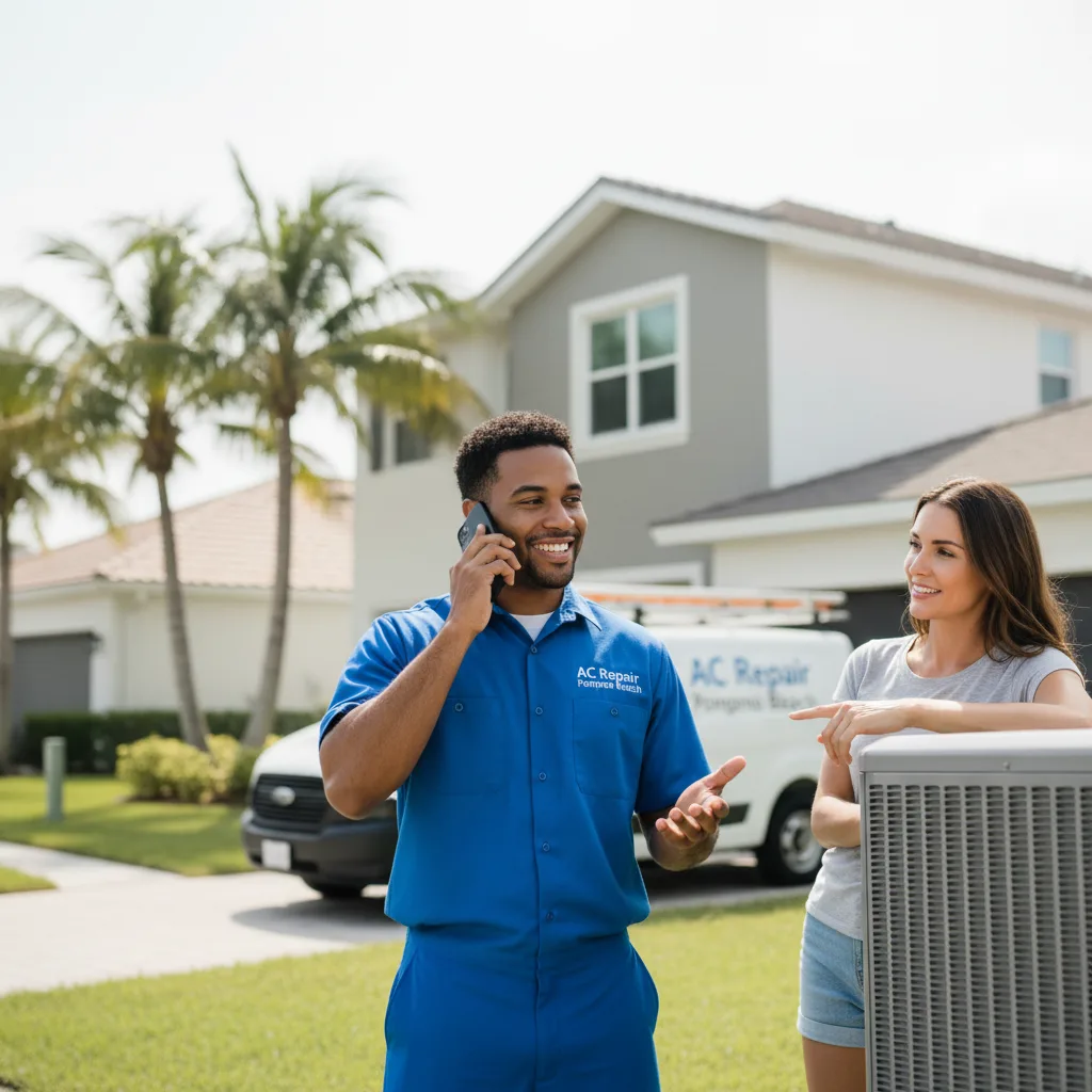 AC Repair Pompano Beach customer support in Church Road